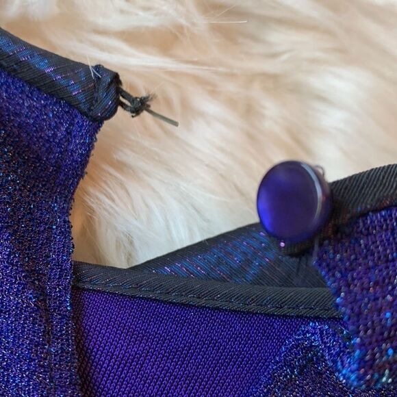 Vintage Bonnie Jean Girls Two Piece Metallic Skirt Set. Top Size 8. Skirt Size 7 - Picture 14 of 15